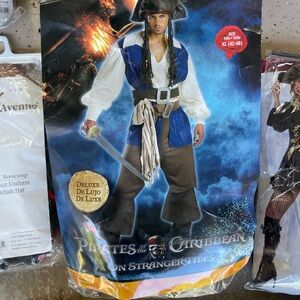 Pirates of the Caribbean Jack Sparrow Deluxe Costume